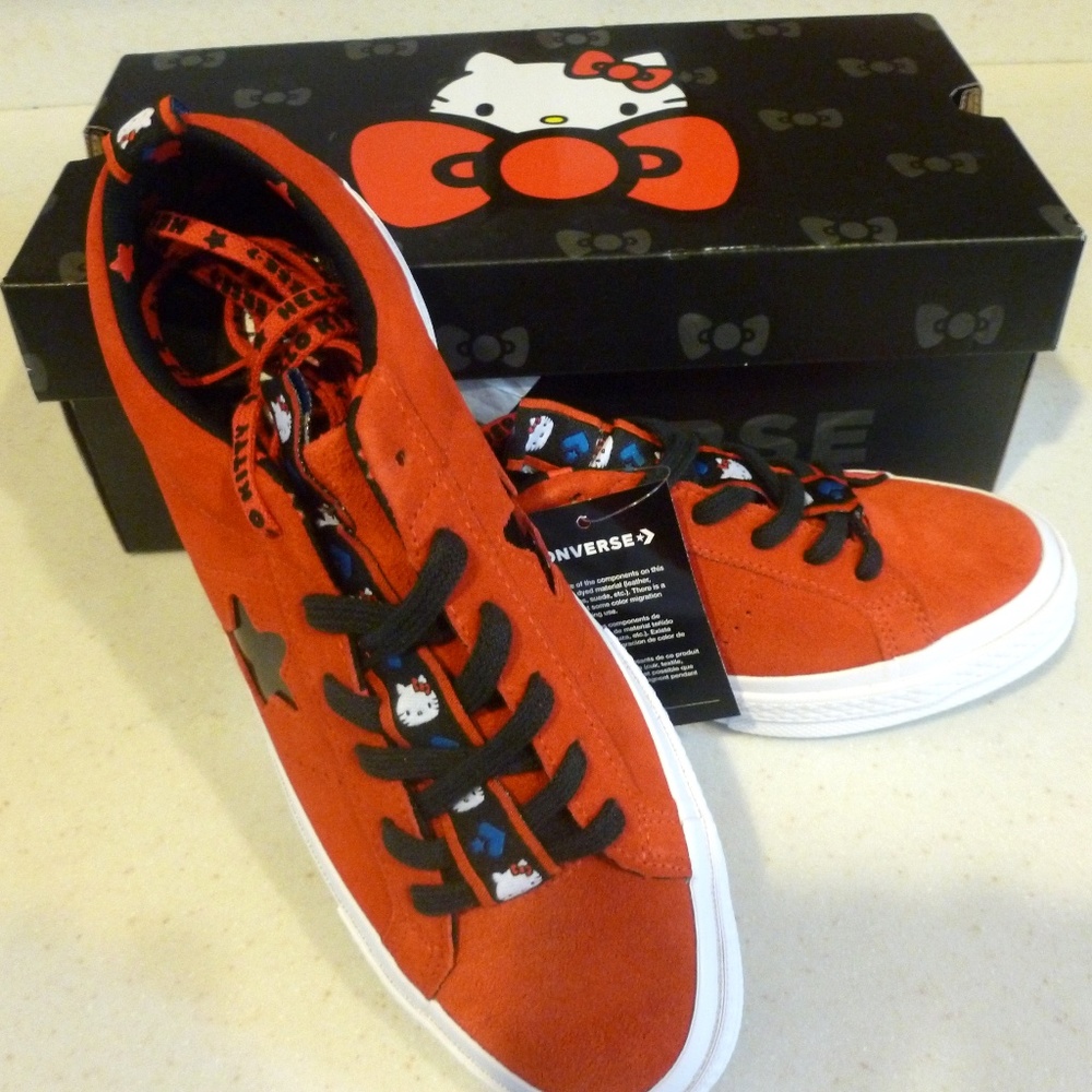 Hello Kitty Converse Shoes